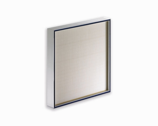 MEGAcel II panel filter with eFRM Media for cleanrooms, H13 H14.